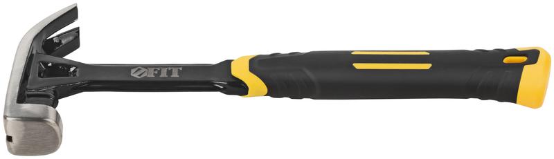 Молоток-гвоздодер Профи 450г цельнометал. FIT 44796 фото в каталоге от BTSprom.by