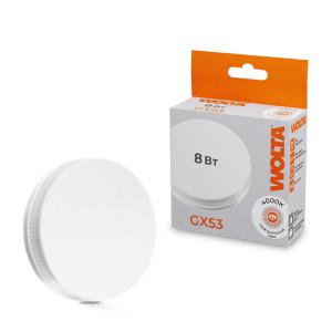 лампа светодиодная 8вт 4000к gx53 wolta 25s75r8gx53 от BTSprom.by