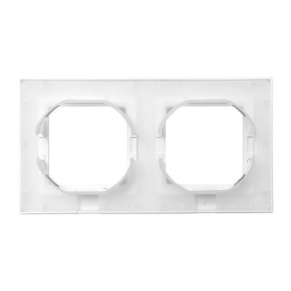  Рамка 2-м Эпика IP44 пластик бел. EKF UP1-FPW-02-44 фото в каталоге от BTSprom.by