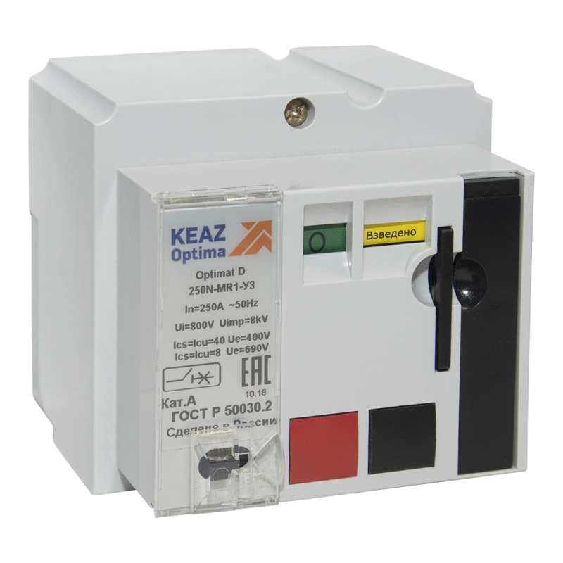 привод двигательный optimat d100...250 230ac ом4 рег кэаз 255817 от BTSprom.by