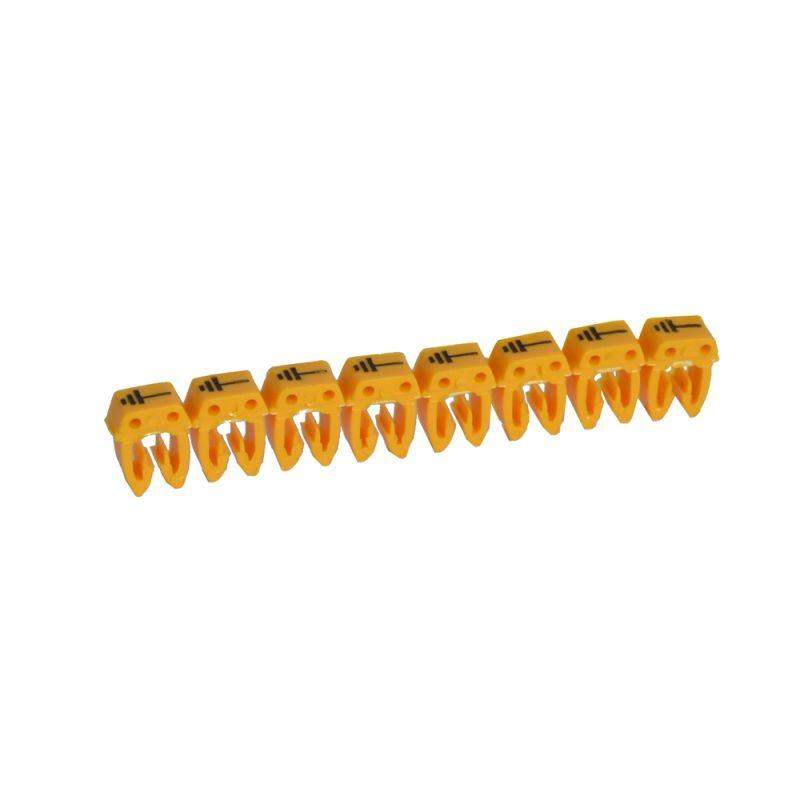 маркер каб. 1.5-2.5кв.мм cab3 "земля" желт. (уп.300шт) leg 038286 от BTSprom.by