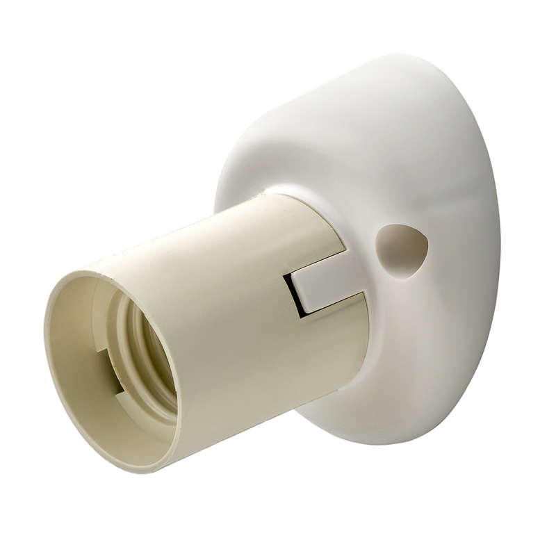 патрон настенный e27 гладкий бел. duwi 24535 3 от BTSprom.by