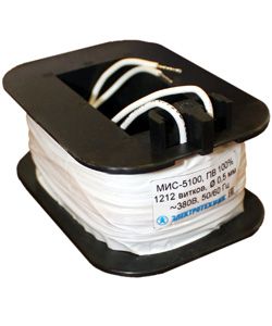 катушка управления к мис-5100 (5200) 220в/50гц пв 100% с гибкими выводами электротехник et504400 от BTSprom.by