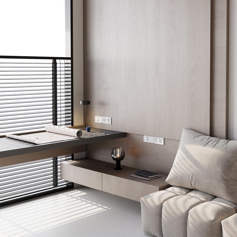  Розетка 1-м СП S70 16А с USB тип A+С механизм с заземл. защ. шторки бел. глянцевый Voltum VLS040501 фото в каталоге от BTSprom.by