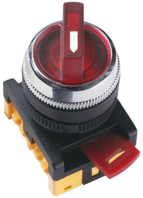 переключатель anc-22-2 на 2 фикс. полож. кр. 1з+1р iek bsw10-anc-2-k04 от BTSprom.by