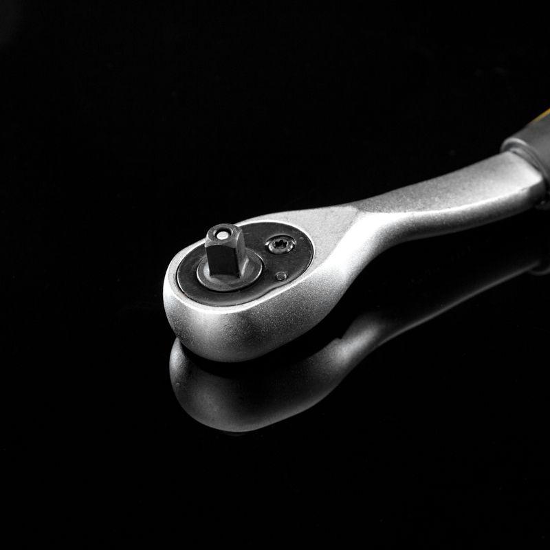  Ключ-трещотка для торцовых головок 1/4 СrV 72 зубца Kranz KR-12-8403 фото в каталоге от BTSprom.by