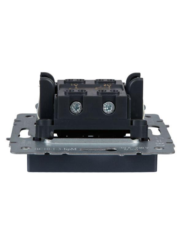  Выключатель перекрестный 1-кл. СП BRITE 10А ВС10-1-3-БрМ механизм маренго IEK BR-V13-0-10-K35 фото в каталоге от BTSprom.by