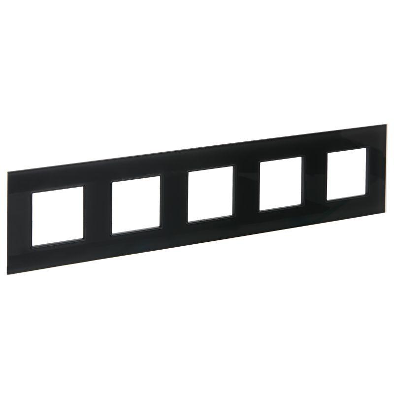 рамка 5-м skandy sk-f25g стекло графит iek sk-m52-g-k53 от BTSprom.by