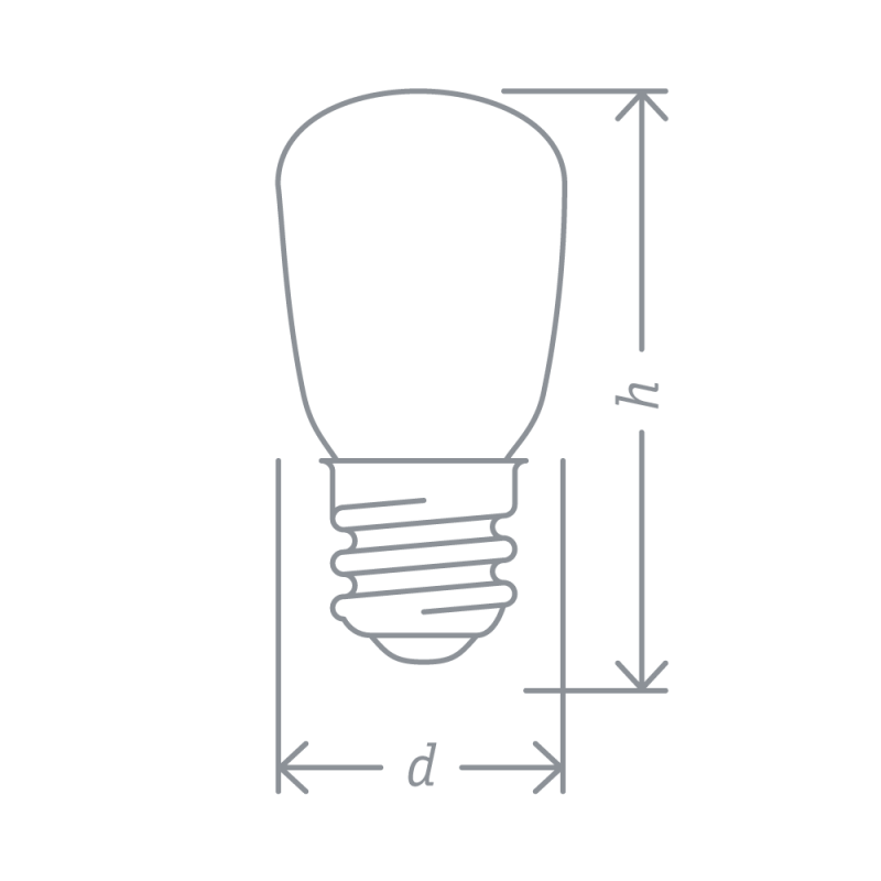 Лампа светодиодная 71 354 T26-230-2.7K-E14 2Вт цилиндр 2700К тепл. бел. E14 100лм 220-240В Navigator 71354 фото в каталоге от BTSprom.by