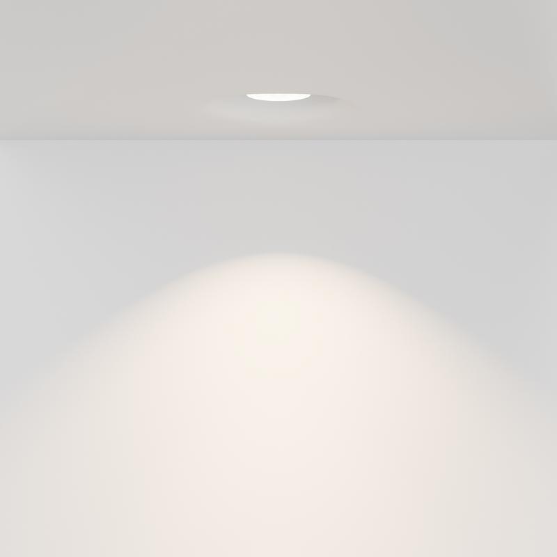  Светильник Gyps Modern 10Вт GU10 встраив. Maytoni DL006-GU10-RD-W фото в каталоге от BTSprom.by