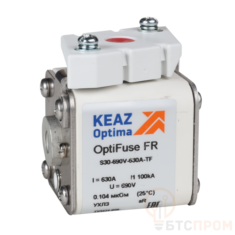 Предохранитель OptiFuse FR-S30-690V-63A-TF КЭАЗ 345687 фото в каталоге от BTSprom.by  Предохранитель OptiFuse FR-S30-690V-63A-TF КЭАЗ 345687 фото в каталоге от BTSprom.by