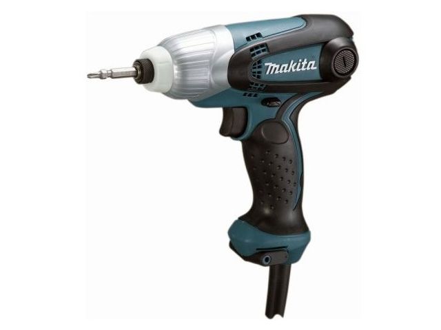 шуруповерт ударный makita td0101 в кор. (230 вт, патрон внутр. шестигр. 1/4", 100 нм.) td0101 от BTSprom.by