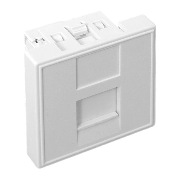  Розетка RJ45 категории 6 (ширина 2 модуля) EKF E2MK016-135-10 фото в каталоге от BTSprom.by