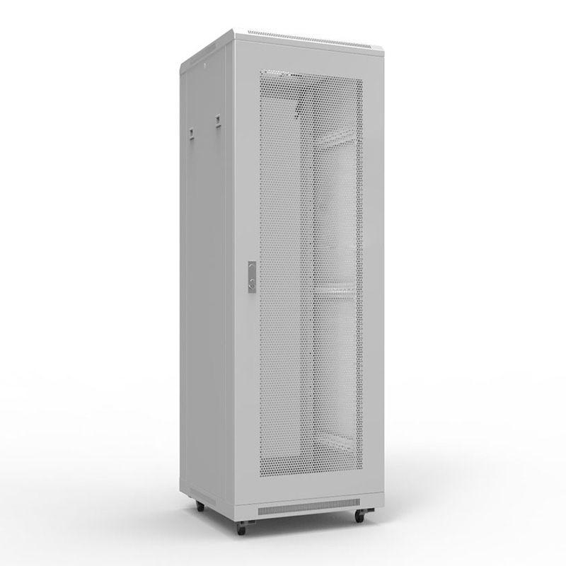 шкаф напольный standart 19дюйм 32u 600х600мм передн. и задн. дверь перфорир. ral 7035 rexant 04-2337 от BTSprom.by