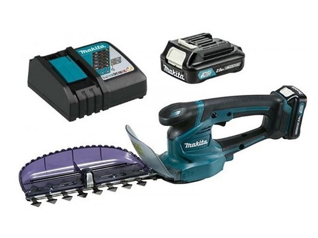 аккум. кусторез makita cxt uh 201 dwa (12.0 в, 1 акк., 2.0 а/ч, li-ion, длина ножа 200 мм, шаг ножа: 26 мм, вес 1.3 кг) uh201dwa от BTSprom.by