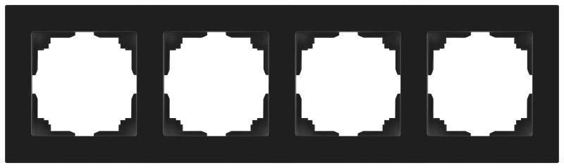 рамка 4-м сп accent 6-504-05 антрацит intro б0063710 от BTSprom.by