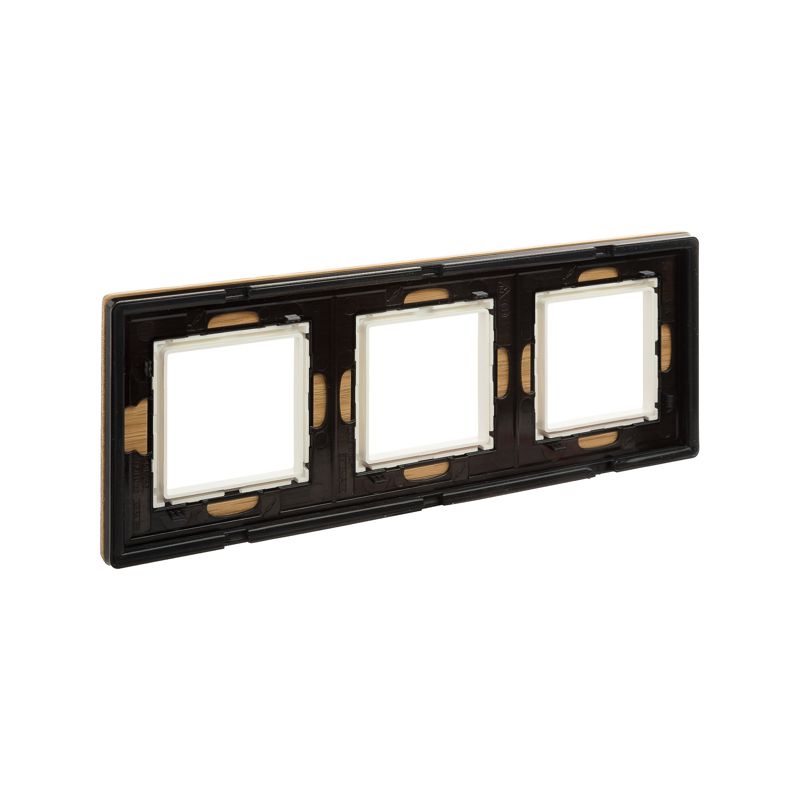  Рамка 3-м 6мод. Avanti натуральн. дерево беленый дуб DKC 4400846 фото в каталоге от BTSprom.by