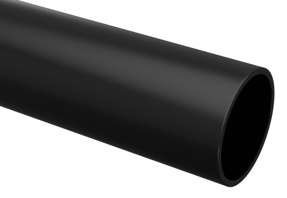 труба гладкая пвх жесткая d20мм черн. (дл.3м) plast ekf trg-20b-3m от BTSprom.by