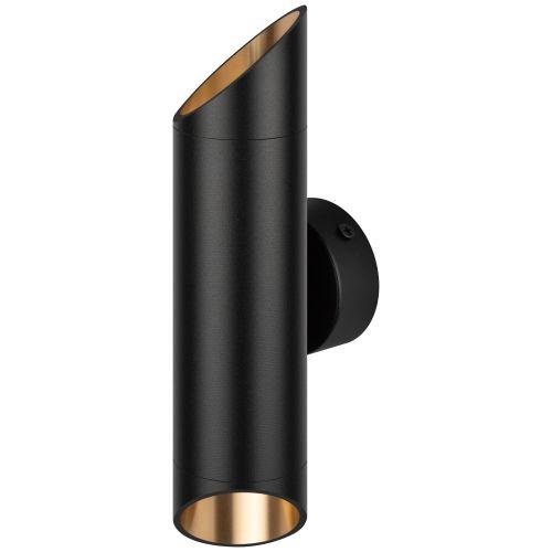  Светильник WL52 BK/GD 2хGU10 2х12Вт IP20 настенный черн. золото Эра Б0061199 фото в каталоге от BTSprom.by