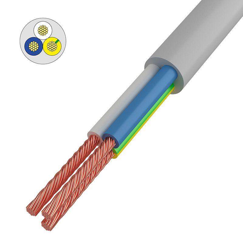 провод пвс 3x1.0 б (уп.10м) rexant 01-8044-10 от BTSprom.by