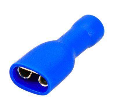  Клемма плоская полностью изолир. (VF 2-250A) (уп.100шт) Rexant 08-0632 фото в каталоге от BTSprom.by