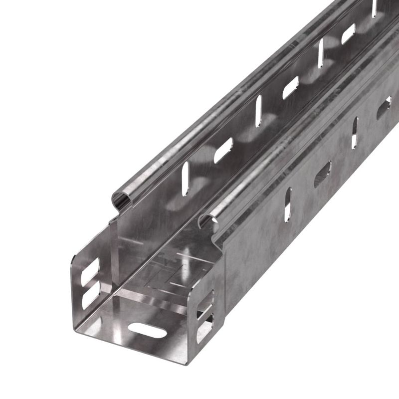 Лоток листовой перфорированный 50х50 L3000 сталь 0.7мм Стандарт Промрукав PR16.0001 от BTSprom.by