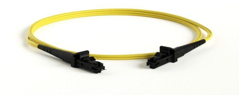 патч-корд fc-d2-9-mtrjm/ur-mtrjm/ur-h-1m-lszh-yl волоконно-оптический (шнур) sm 9/125 (os2) mtrj(папа)-mtrj(папа) duplex lszh 1м hyperline 28043 от BTSprom.by
