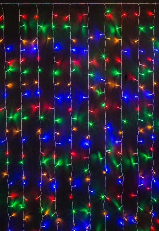  Гирлянда светодиодная "Занавес водопад" 93 710 NGF-C02-04 2.1х1.4м 396LED RGBY IP20 TR Navigator 93710 фото в каталоге от BTSprom.by