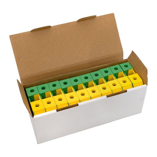  Колодка клеммная винтовая 70 UT земля EKF scr-ut-70-pe фото в каталоге от BTSprom.by