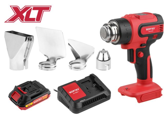 аккум. термовоздуходувка wortex chg 5518 в кор. all1 xlt set 18 в, 1 скор., 300-550 °c 1333610 от BTSprom.by