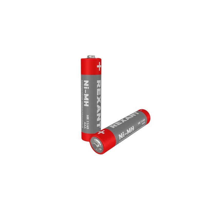  Аккумулятор AAA 1.2В 900мА.ч (блист.2шт) Rexant 30-1409 фото в каталоге от BTSprom.by