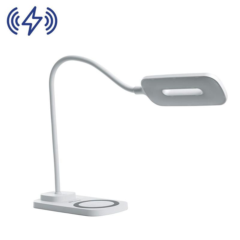 светильник настольный 22вт 3000-6000к 100-240в бел. de1729 feron 41552 от BTSprom.by