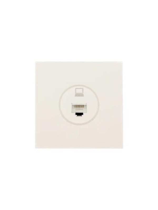 розетка компьютерная 1-мест. сп zima ip20 слон. кость lezard 704-9088-139 от BTSprom.by