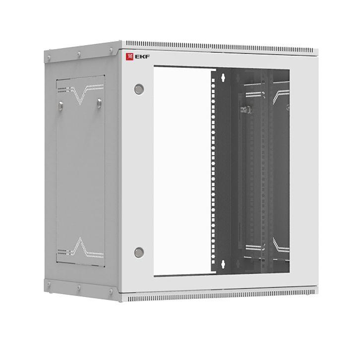 шкаф телекоммуникационный astra a 12u 600х350 настенный разборный дверь стекло proxima ekf itb12g350d от BTSprom.by