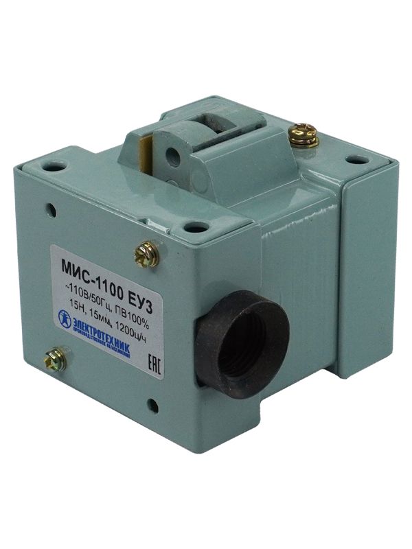 электромагнит мис-1100 еу3 110в тянущее исп.пв 100% ip20 с жесткими выводами электротехник et502270 от BTSprom.by