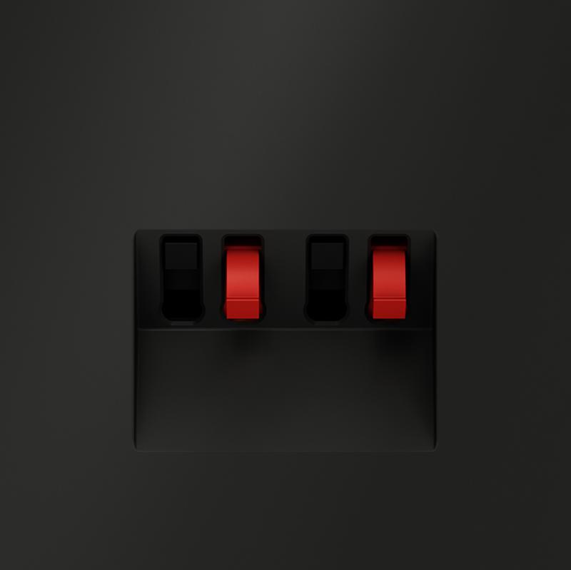  Розетка акустическая 4-м СП S70 механизм черн. матов. Voltum VLS060308 фото в каталоге от BTSprom.by