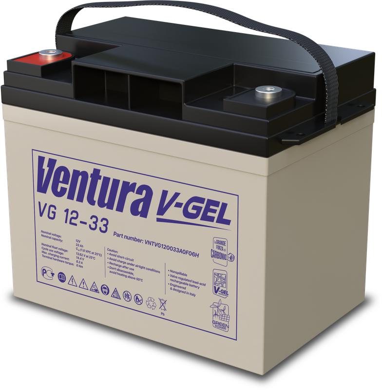 аккумулятор 12в 33а.ч vg 12-33 ventura от BTSprom.by