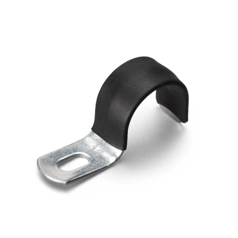скоба крепежная однолапковая смо-п d16-17мм метал. оцинк. с полимер. покрытием (уп.100шт) fortisflex 62970 от BTSprom.by