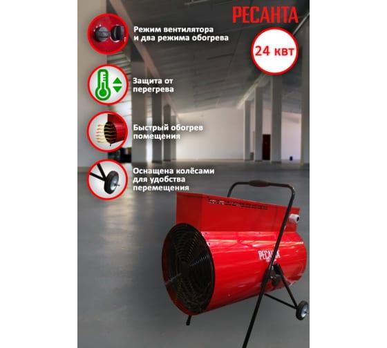 пушка тепловая электрическая тэп-24000к ресанта 67/1/26 от BTSprom.by