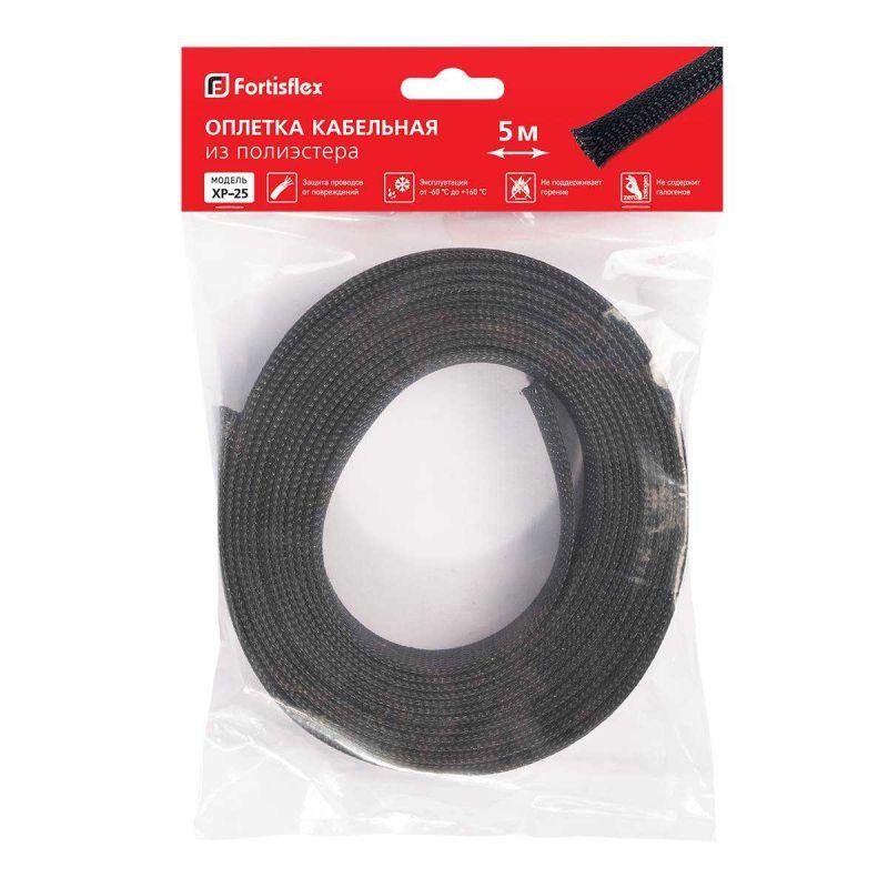  Оплетка кабельная XP-16 (уп.5м) Fortisflex 90919 фото в каталоге от BTSprom.by