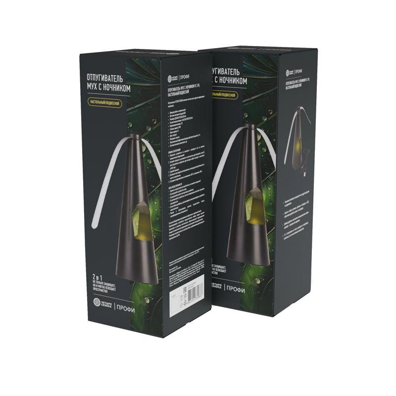  Отпугиватель мух R 13 настольн./подвесной с ночником ЧЕТЫРЕ СЕЗОНА 71-0071-F фото в каталоге от BTSprom.by