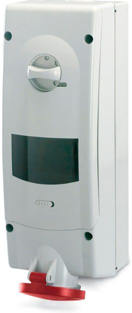 розетка настенная с механической блокировкой и din-рейкой на 6 модулей артикул dis5671686 ip44 16a 3p+e 230в dkc dis5671686s от BTSprom.by