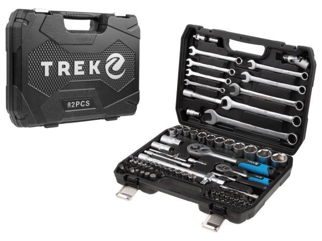 набор головок и ключей 82пр. trek (1/4", 1/2", 6 граней) tr13082 от BTSprom.by