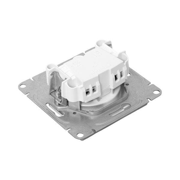  Розетка СП Эпика 16А без заземл. защ. шторки механизм алюм. EKF UP1-SOA-101 фото в каталоге от BTSprom.by