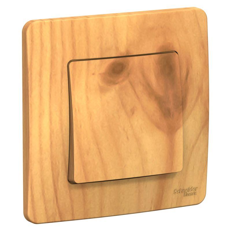 переключатель проходной 1-кл. сп blanca 10а ip20 (сх. 6) 250в ясень se blnvs010605 от BTSprom.by