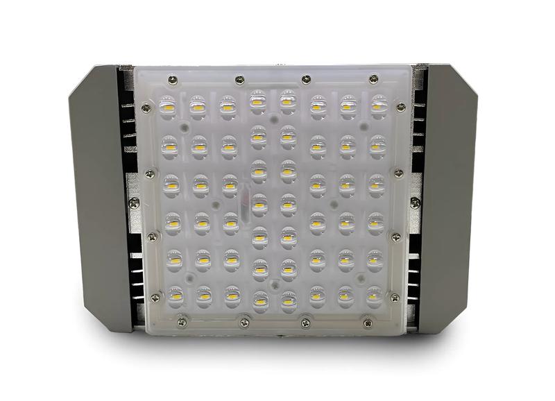 светильник светодиодный smd 50вт 5000к ip67 7000лм 85-265в 215х155х70мм уличный с регулир. драйвером лира + кронштейн kraso fz-kl(s)-50 от BTSprom.by