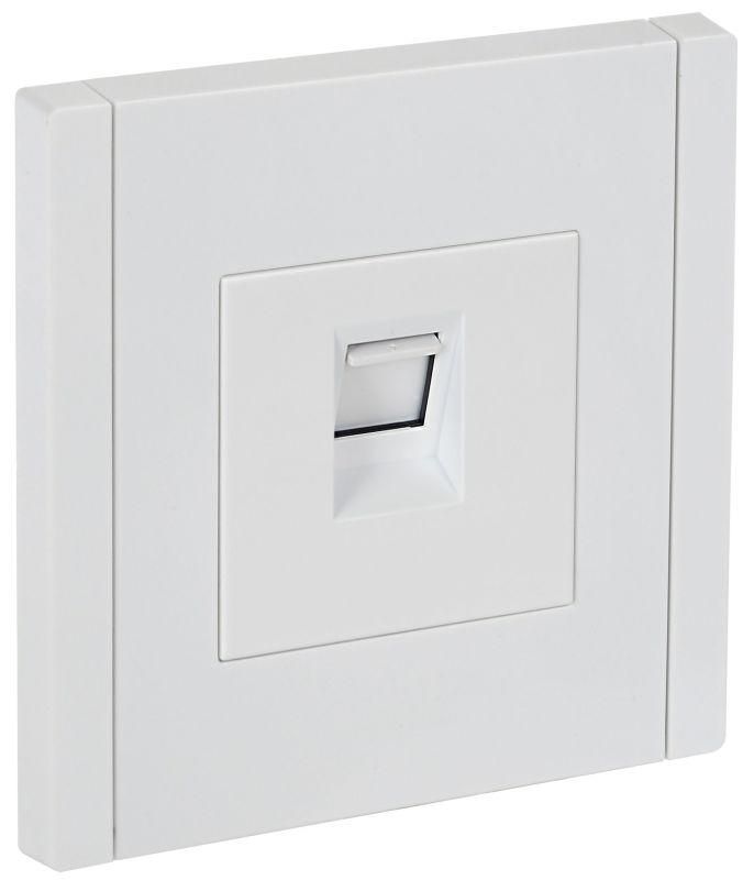 розетка компьютерная rj45 кат.5e forte&piano fp232 бел. iek fp-k10-1-k01 от BTSprom.by