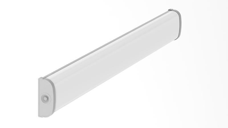 светильник светодиодный smile 28 4000к ip20 1237х140х67 cri90 milky сер. csvt цб-00009155 от BTSprom.by