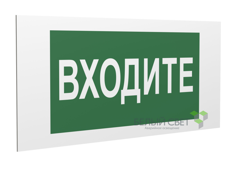 знак безопасности pp-40205.ec08"входите" белый свет a20822 от BTSprom.by