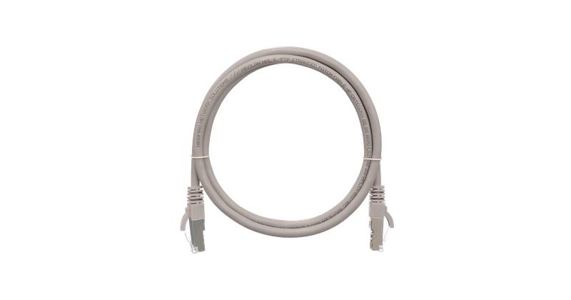 патч-корд кат.5e f/utp 4х2х26awg patch cu pvc нг(а) 1м сер. nikomax nmc-pc4sd55b-010-gy от BTSprom.by